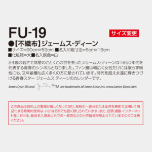 FU-19 【不織布】ジェームス・ディーン 3