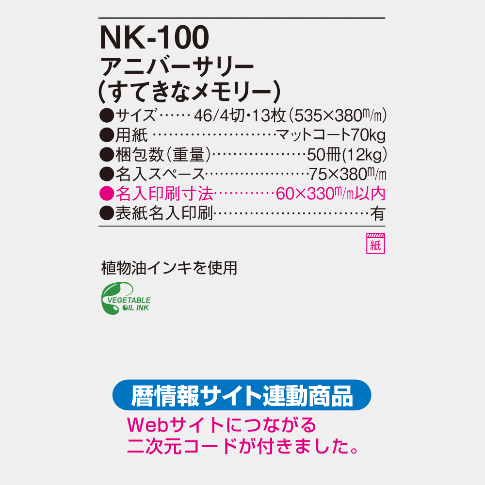 NK-100 アニバーサリー（すてきなメモリー） 4