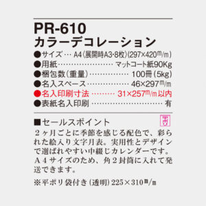 PR-610 カラーデコレーション 4