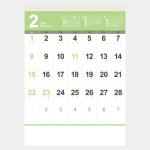 NB-139　ニュースタイル文字月表 1