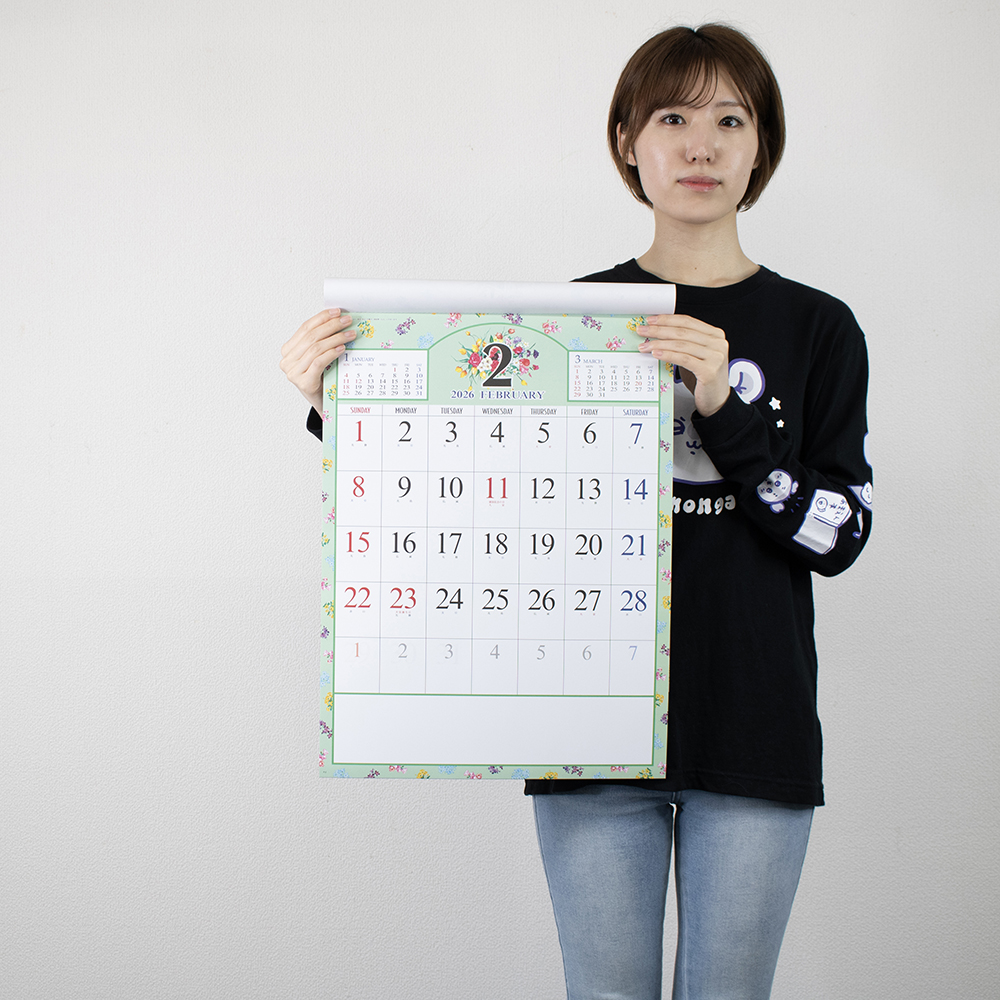 NB-431　プチフラワーカレンダー 4