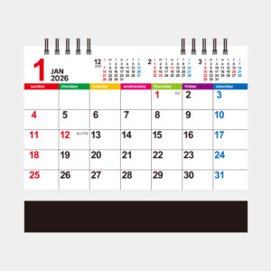 NK-516 卓上カレンダー カラーインデックス 2