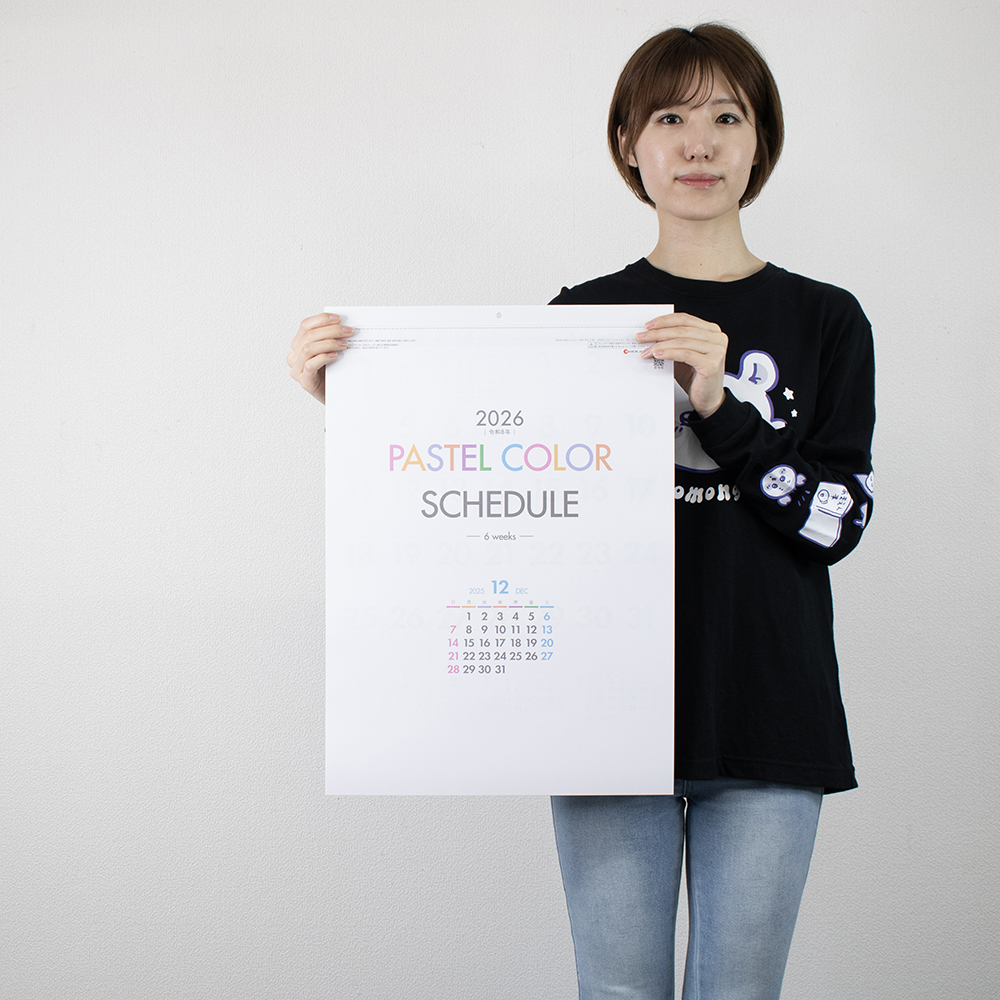 SG-2560　パステルカラースケジュール・6weeks 3