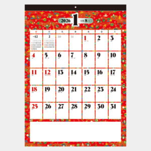 SG-297　友禅もよう（文字月表） 1