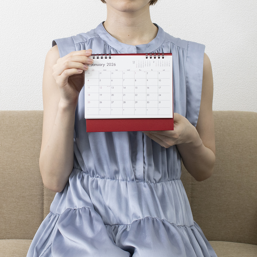 SG-930　6Weeks Calendar（レッド） 4