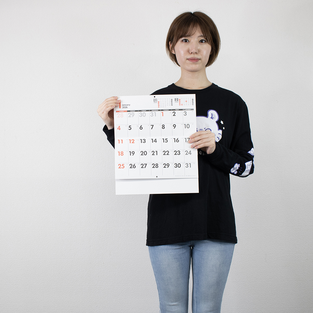 TC-1　メール便　文字カレンダー 4