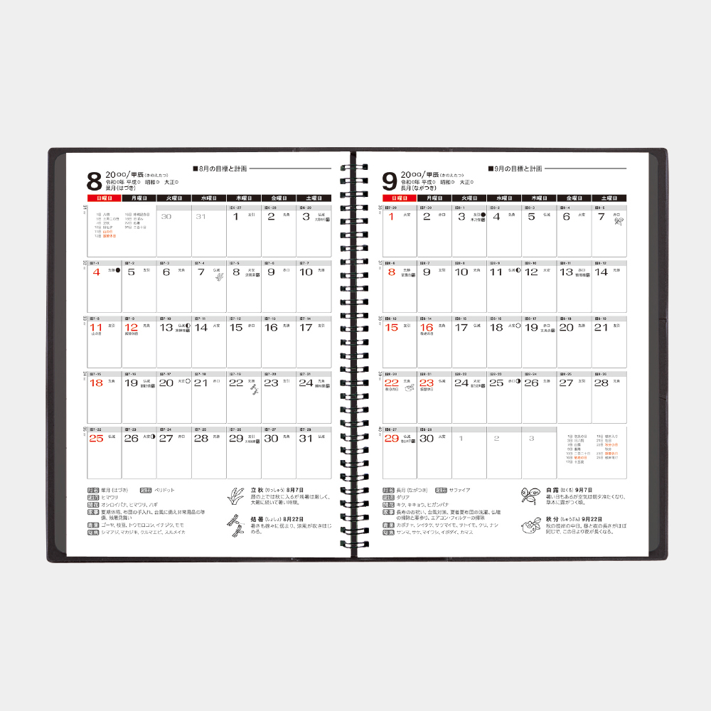 TD-177　B5・1ヶ月・リング 1