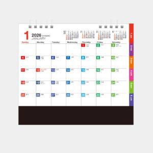 MM-13　卓上カレンダー Four Seasons Color 2