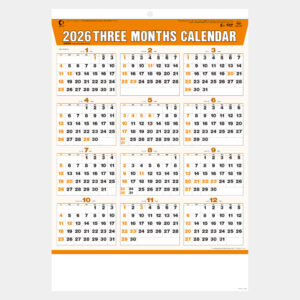 NA-127　A2三ヶ月文字月表 2