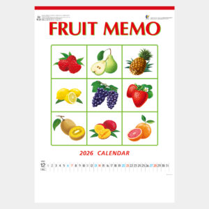 NK-444　フルーツメモカレンダー 2