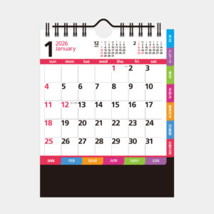 NK-508　卓上カレンダー コンパクトカラー 2