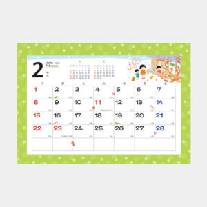 NK-517　卓上カレンダー なごみ 2