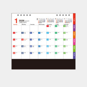 NK-565 卓上カレンダー Four Seasons Color 2