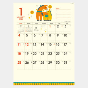 NK-61 Zooっとスマイル ToDoチェックカレンダー 1