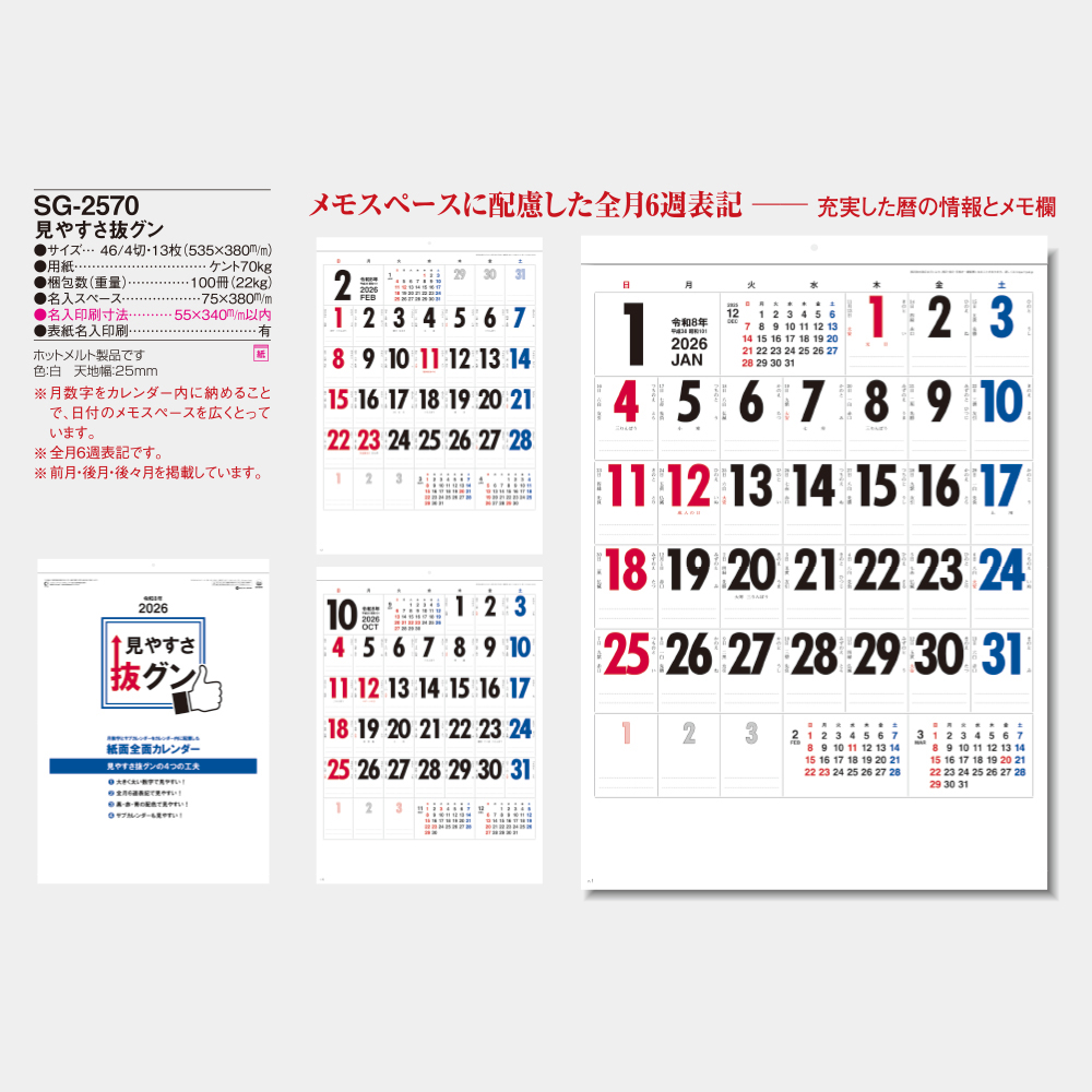 SG-2570　見やすさ抜グン 3